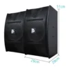 89d3ca1de645cff4097e66014dbf47f4.webp AmpAudio 25cm Karaoke Speaker Set C L29cm W28cm H51cm