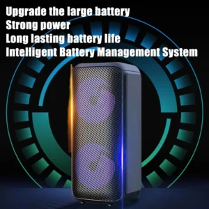 Bluetooth Karaoke Party Speaker with Wireless Mic
