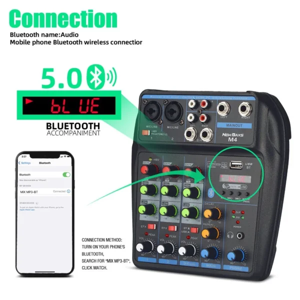 M4 4 Channel Mini Mixer