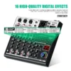 K500 Professional Audio Mixer