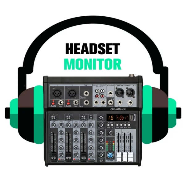 PG4S 4 Channel Audio Mixer