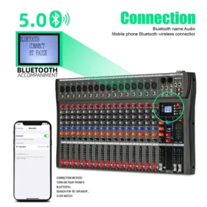 CT160S 16 Channel Audio Mixer