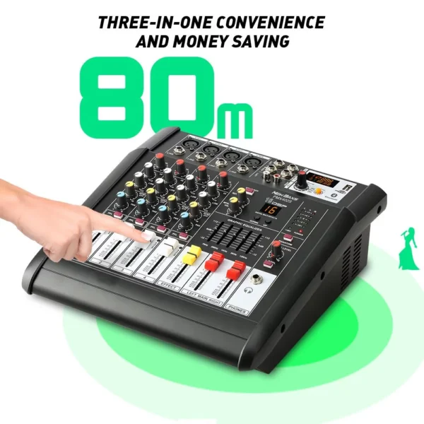 PMX402S 4 Channel Power Mixer