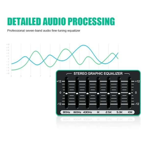 K700 Audio Mixer 7 Channels