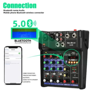 G4 4 Channel Mini Mixer