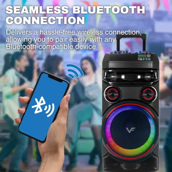 Vinnfier VF Tango 313 WMU Trolley Karaoke Speaker