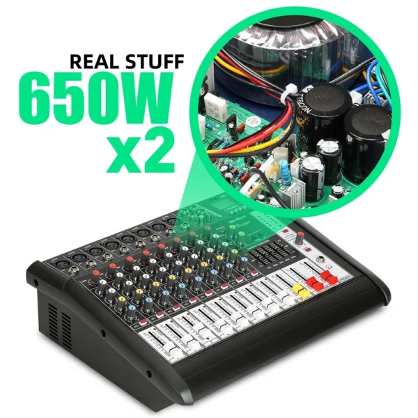 PMX802S 8 Channel Power Mixer