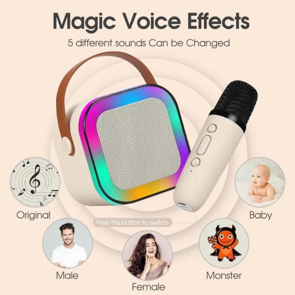 K12 Portable Mini Karaoke Speaker