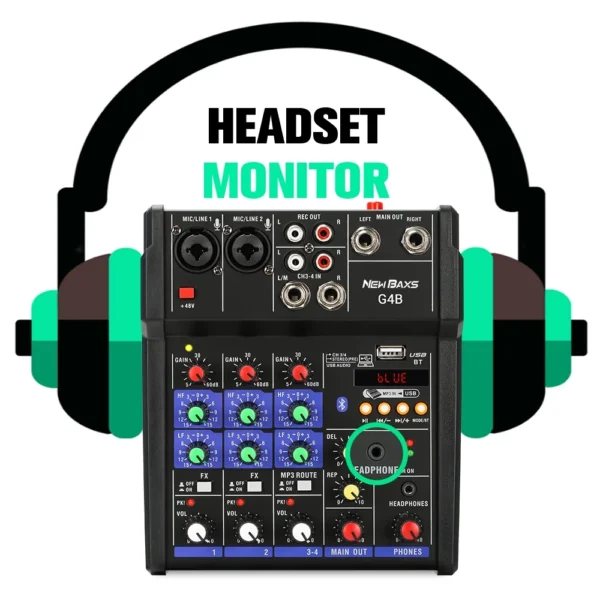 G4 4 Channel Mini Mixer