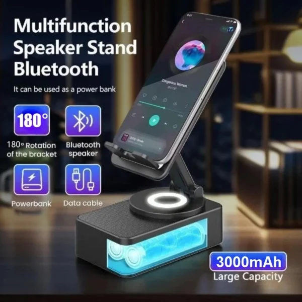 3 in 1 Bluetooth Speaker Stand