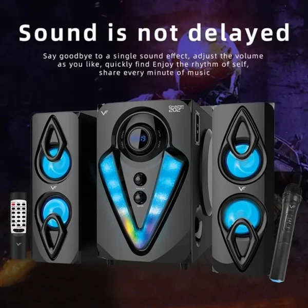 Vinnfier Champ 202 BTRM 2.1 Karaoke Speaker System