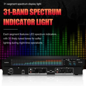 EQ336 31 Band Digital Equalizer