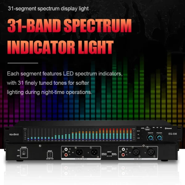 EQ336 31 Band Digital Equalizer
