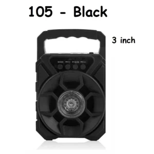 3 Inch Extra Bass Bluetooth Speaker