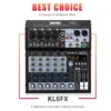KL6FX 6 Channel Audio Mixer