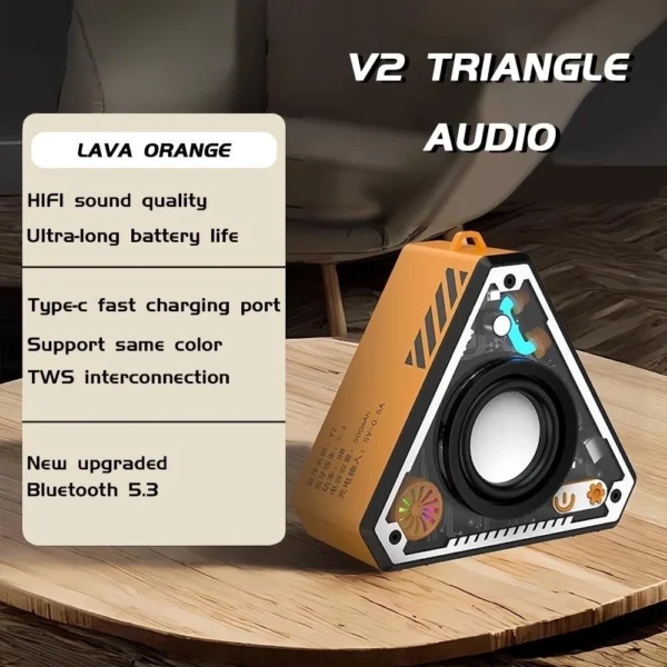 Mini Transparent Bluetooth Speaker