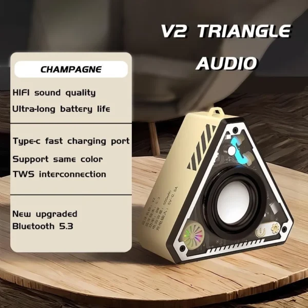 Mini Transparent Bluetooth Speaker